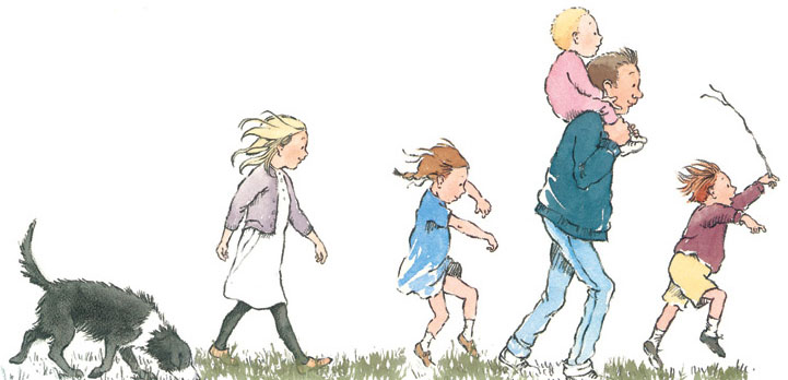 a caccia dell'orso Michael Rosen ed Helen Oxenbury